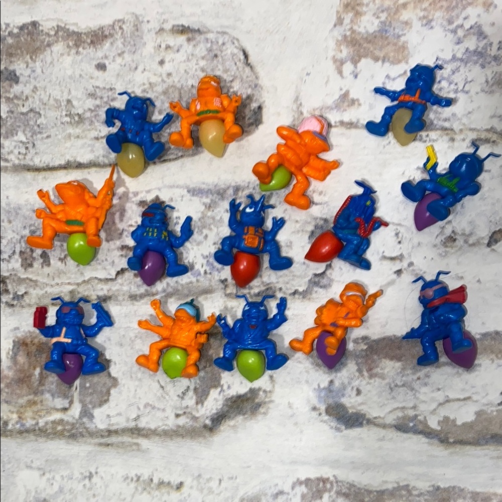 Vintage ARMY ANTS 1987 Hasbro Lot 14pcs